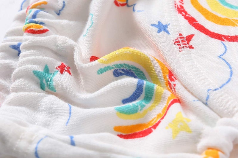 Skhls Baby Toddler Thick Absorbent Potty Training Pants Underwear (3T, 6pcs Girls') - Image 3